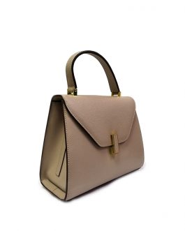 SARAMAX TOP HANDLE AND SLING BAG (Beige-Small)